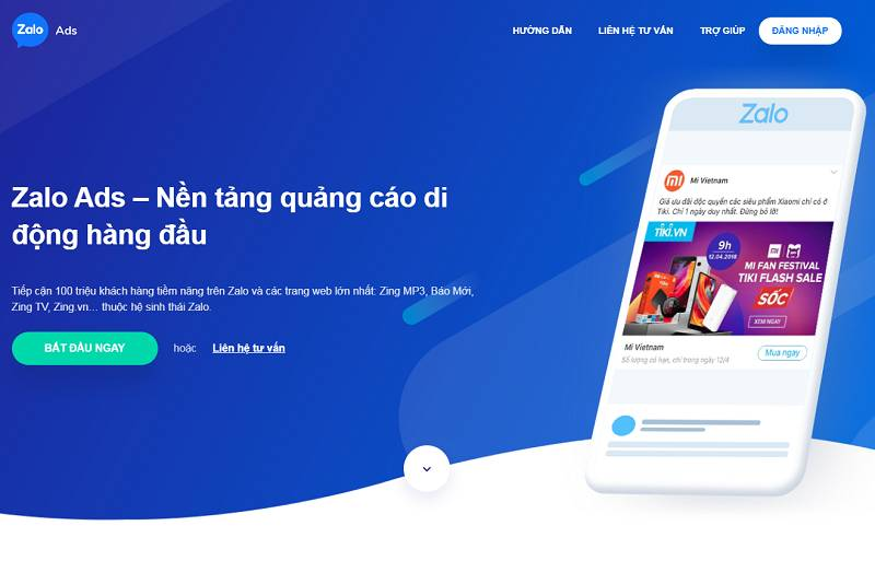 chạy quảng cáo zalo uy tín