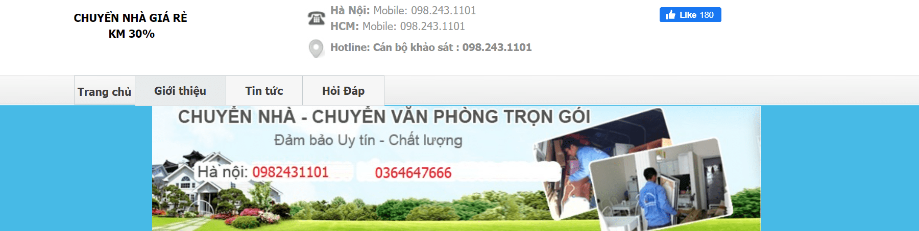 chuyển nhà trọn gói hà nội