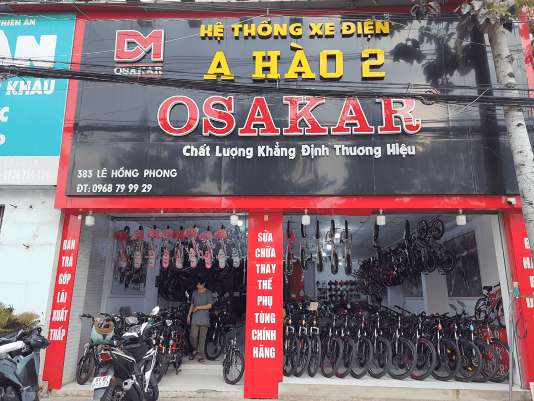 cửa hàng xe đạp điện bình dương a hào