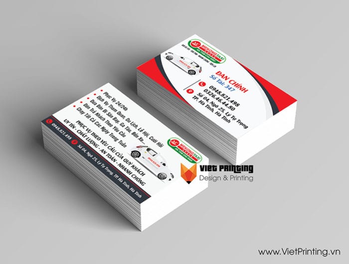 in card visit Biên Hòa Việt Printing