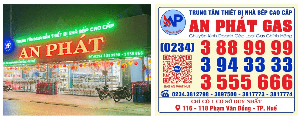 Trung Tâm Mua Sắm Thiết Bị Nhà Bếp Cao Cấp - Đại Gas Chính Hãng Tại Huế