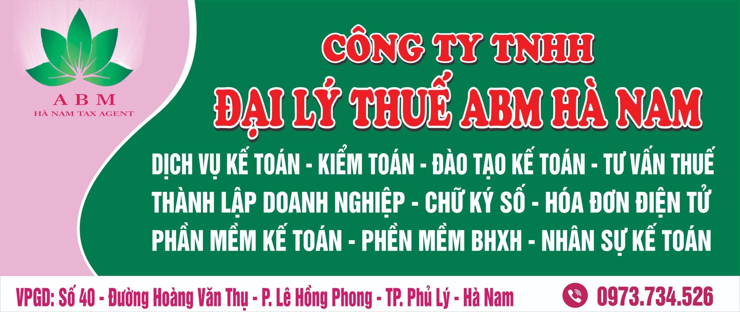 dịch vụ thành lập công ty Hà Nam