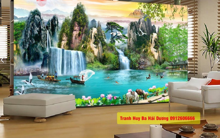 tranh dán tường 3D Hải Dương tranh dán tường 3D Hải Dương