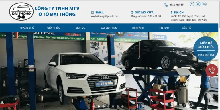 Mách Bạn Top 10 Gara Oto Đà Nẵng Chất Lượng Không Nên Bỏ Qua