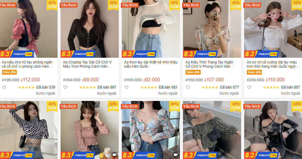 shop áo croptop đẹp shop áo croptop đẹp
