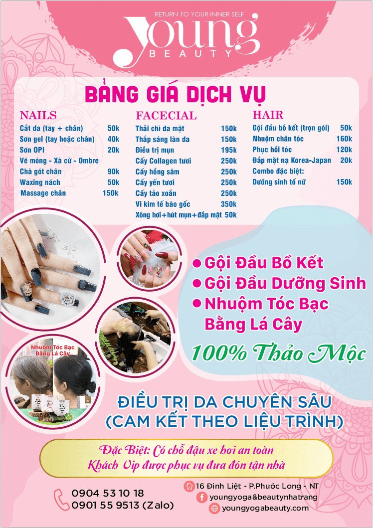 gội đầu dưỡng sinh Nha Trang