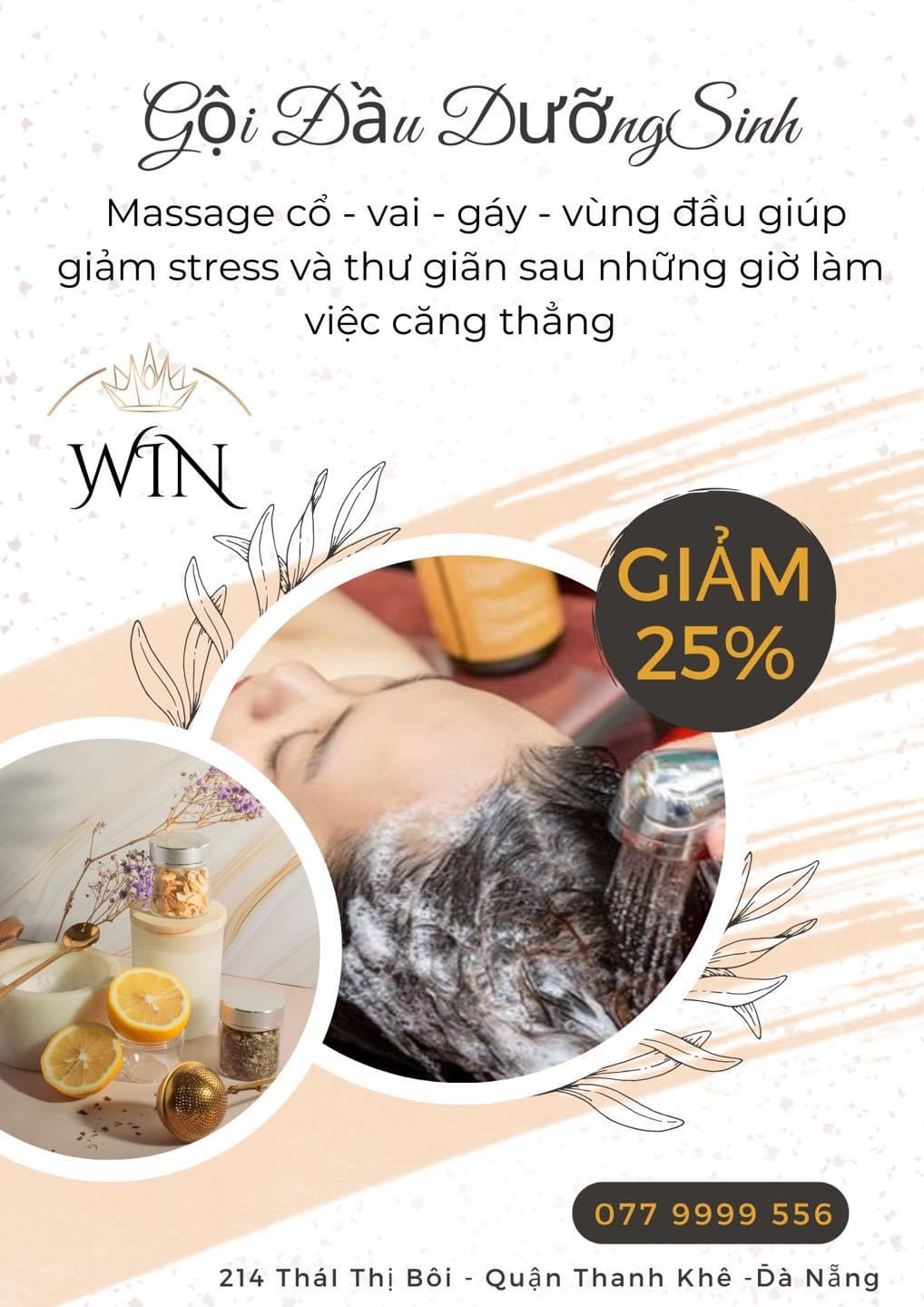 gội đầu dưỡng sinh Đà Nẵng