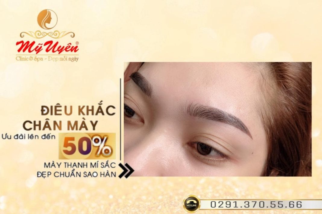 điêu khắc chân mày Bạc Liêu Mỹ Uyên