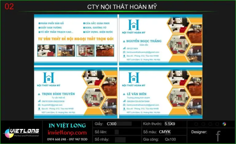 Top 10 Công Ty In Card Visit Hà Nội Uy Tín Nhất