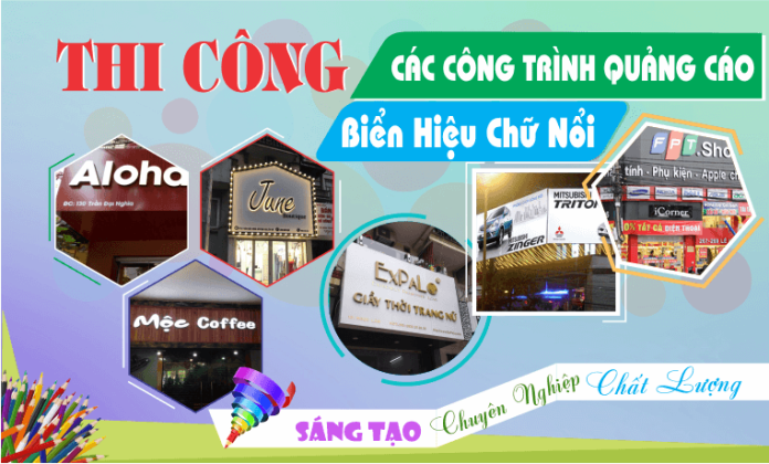 làm biển quảng cáo tại Hà Nội