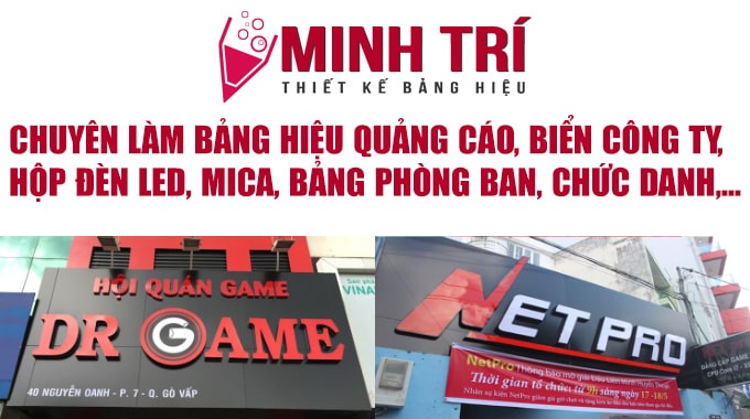 làm bảng hiệu công ty mica tphcm