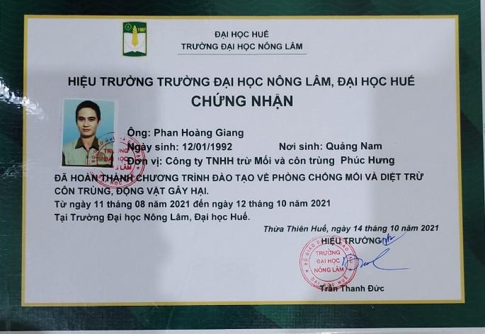 Công Ty Trừ Mối Phúc Hưng