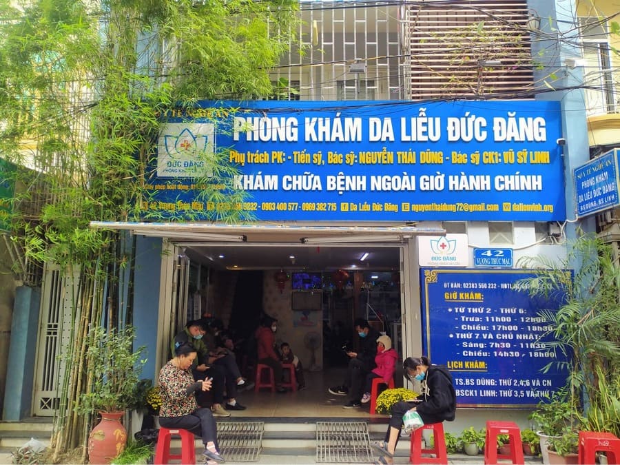 phong-kham-da-lieu-vinh-2 Phòng Khám Da Liễu Đức Đăng - Phòng Khám Da Liễu Vinh Hàng Đầu Nổi Tiếng Về Chất Lượng