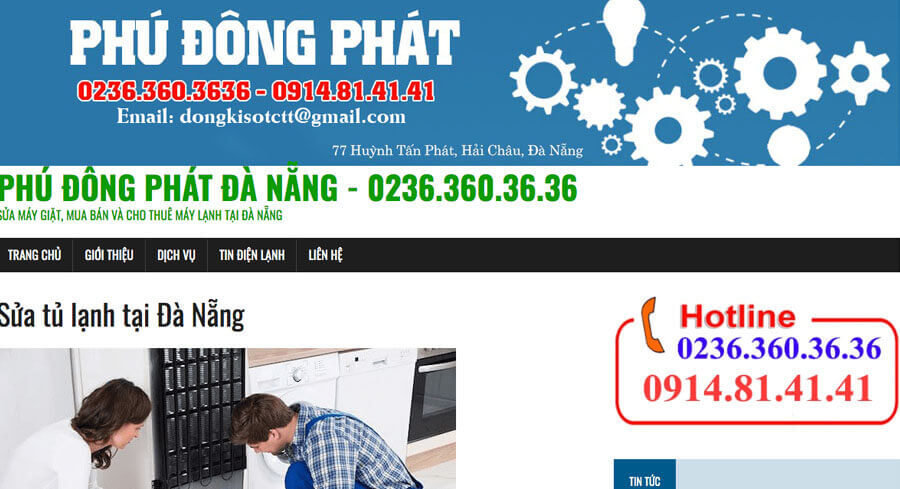 Sửa chữa điện lạnh Đà Nẵng