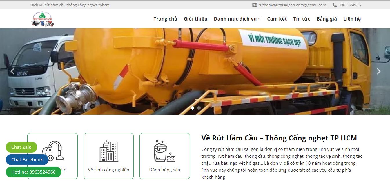 Hút Hầm Cầu TPHCM