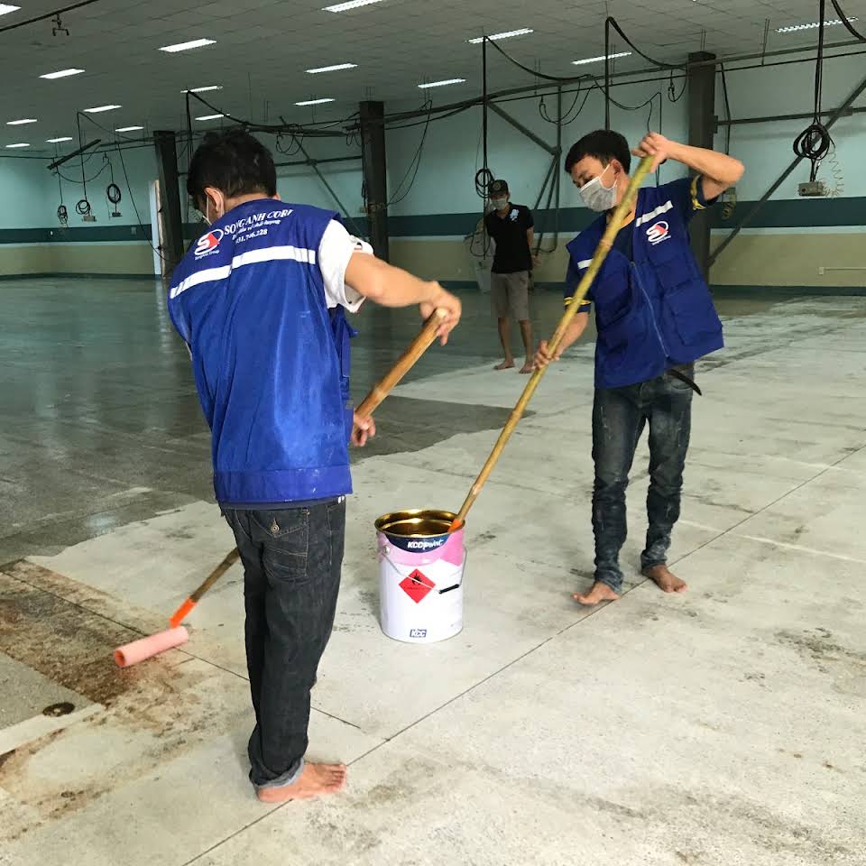 sơn nền sàn Epoxy Buôn Ma Thuột