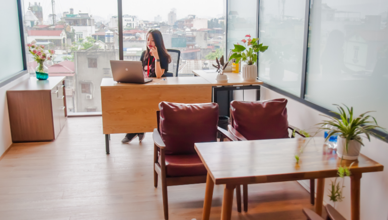 dịch vụ cho thêu văn phòng Coworking chất lượng tại Hà Nội