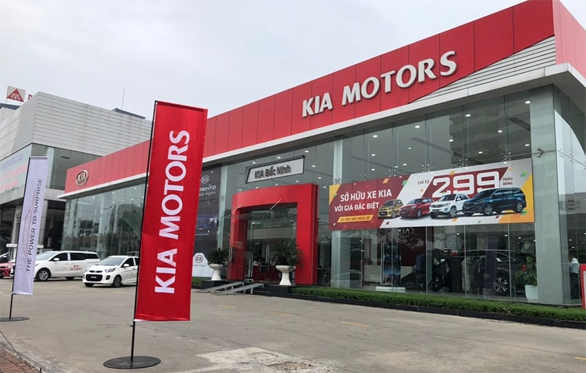 showroom kia bắc ninh