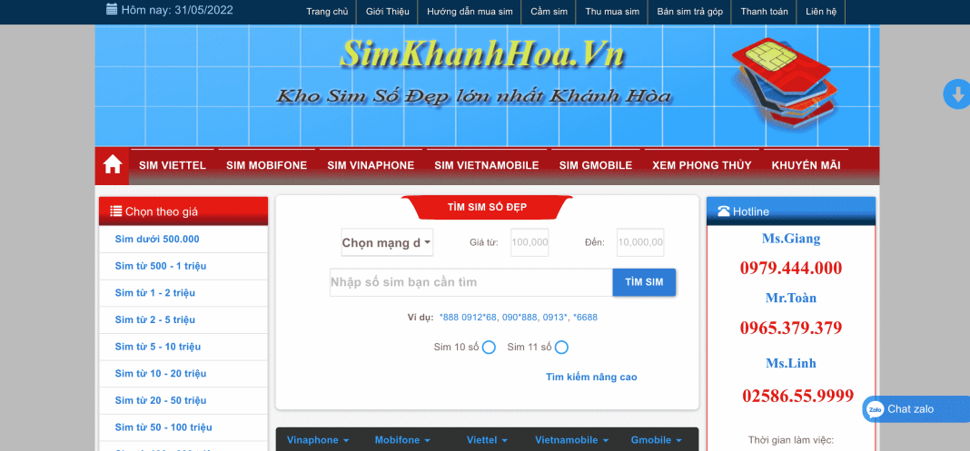 sim số đẹp nha trang sim số đẹp nha trang