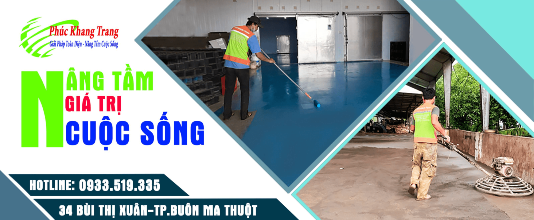 Sơn Nền Sàn Epoxy Buôn Ma Thuột