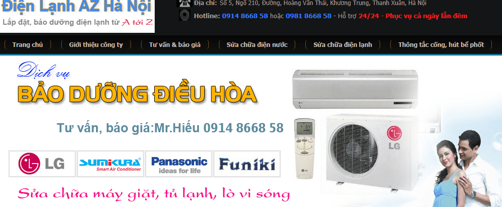 sửa điều hòa hà nội