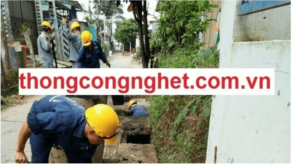 thông cầu cống nghẹt huế