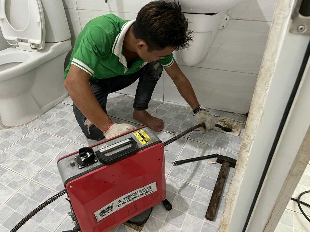 Thông cống nghẹt Cần Thơ Công ty Hoàng Minh