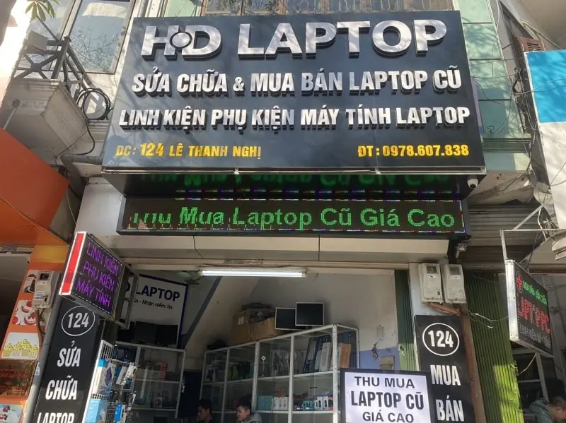 Top 10 Cửa Hàng Thu Mua Laptop Cũ Hà Nội Giá Tốt
