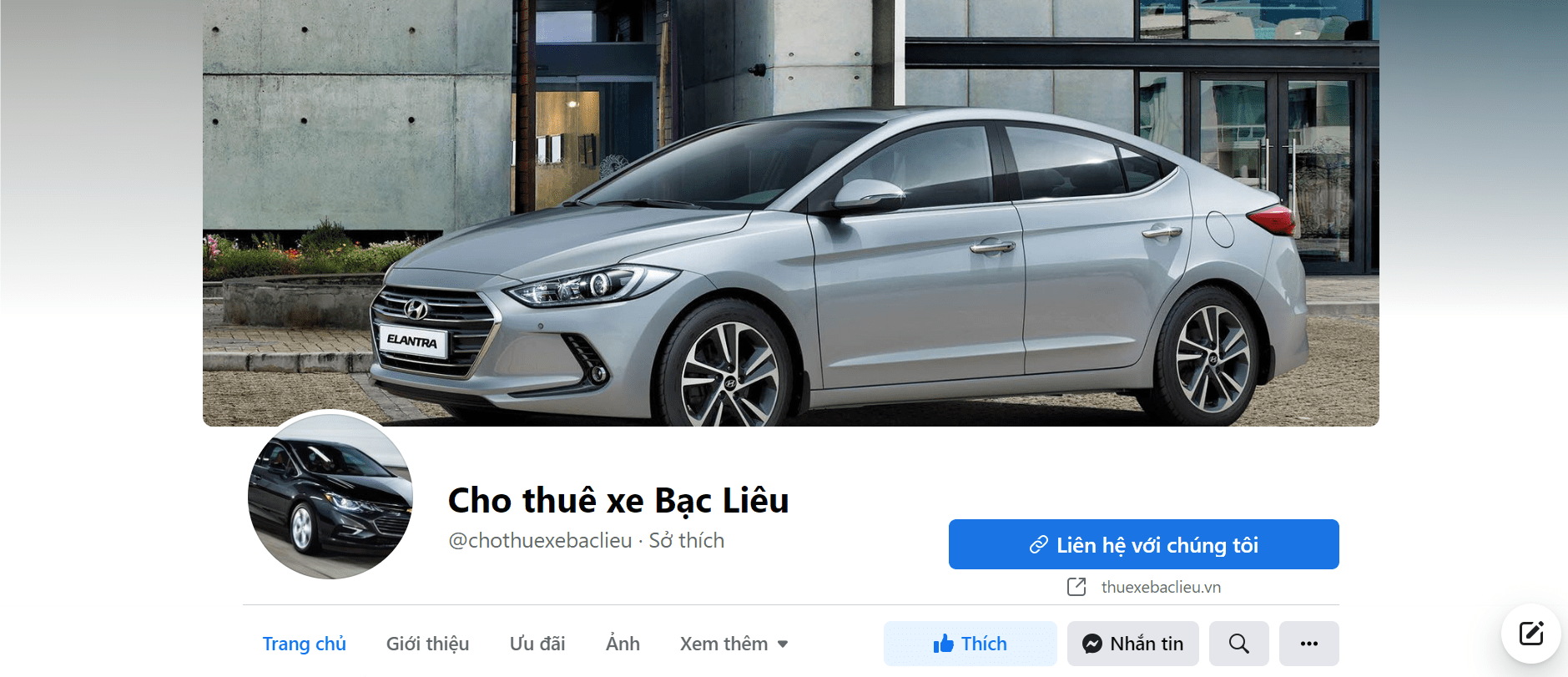 thuê xe tự lái Bạc Liêu