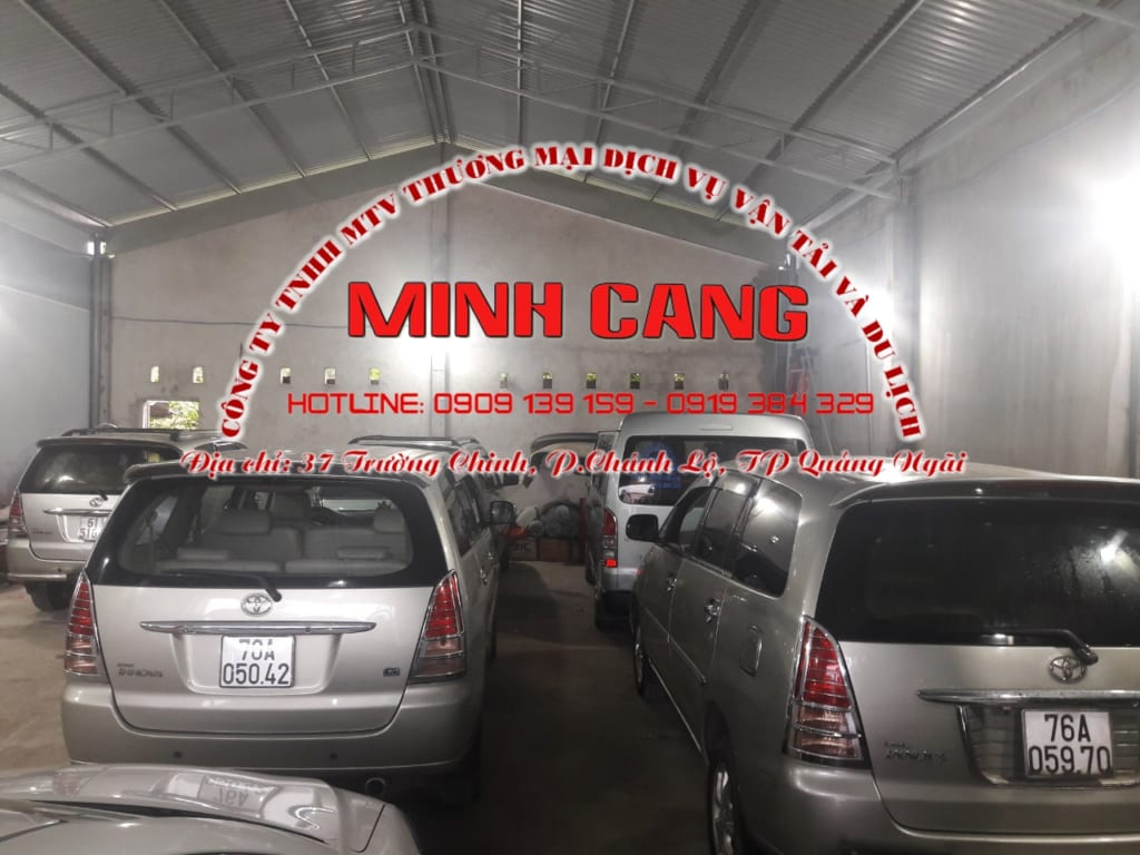 thuê xe tự lái quảng ngãi Công ty Minh Cang