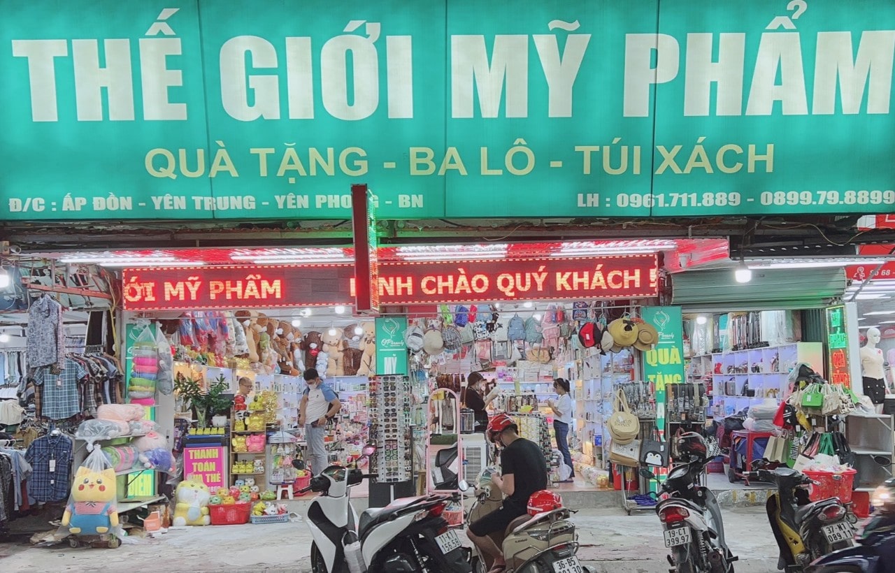 Mỹ phẩm Bắc Ninh