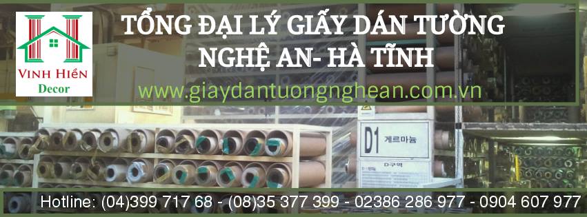 giấy dán tường ở Vinh