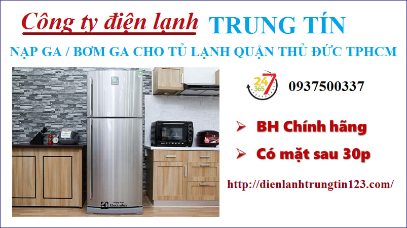 bơm ga tủ lạnh tphcm