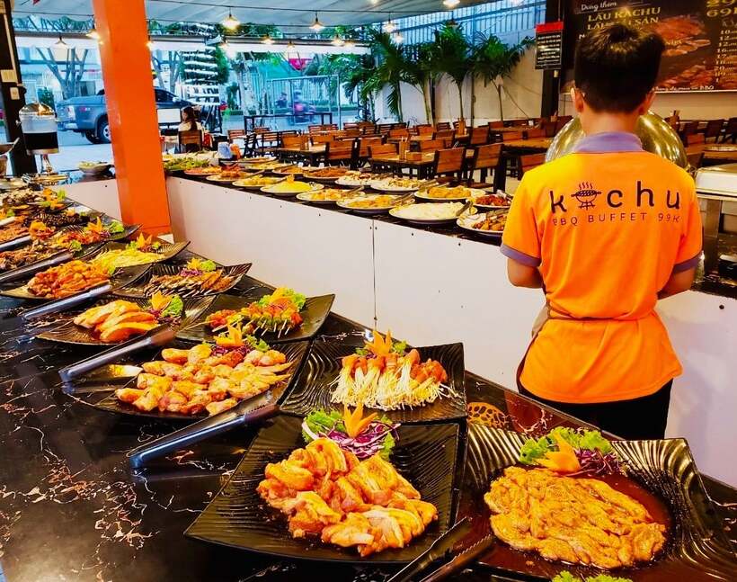 Kachu Buffet Nướng 99K