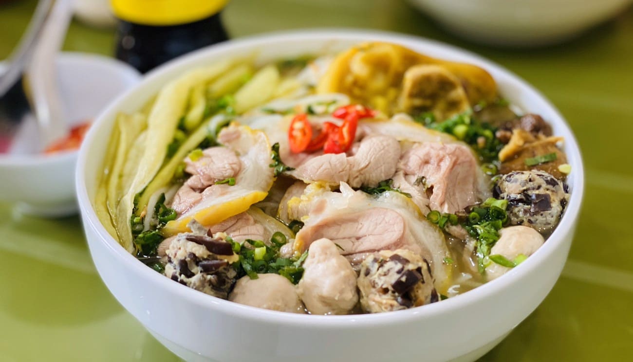 Bún mọc Hà Nội