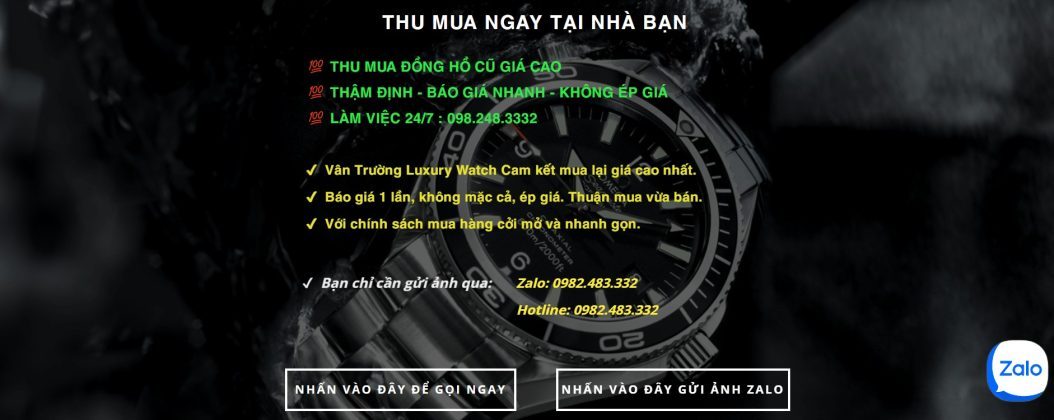 mua bán đồng hồ cũ tại Hà Nội Nhật Minh Luxury Watch