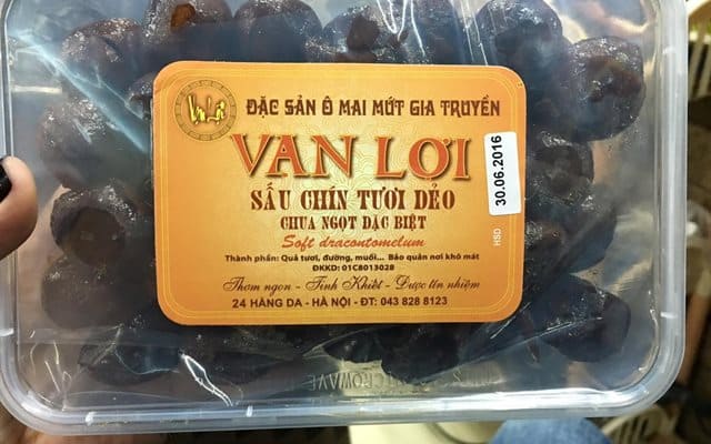 quán ô mai ngon nhất hà nội