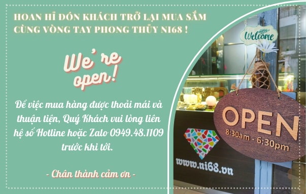 Vòng Tay Phong Thủy Ni98