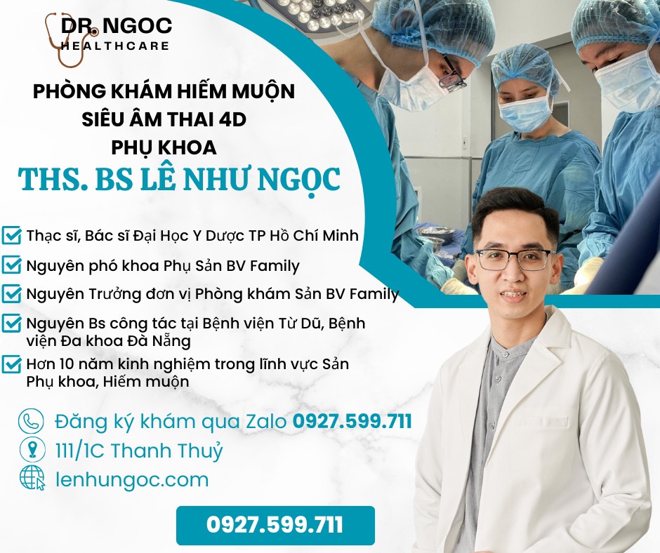 Phòng Khám Sản Phụ Khoa Lê Như Ngọc - Địa Chỉ Chữa Hiếm Muộn Tại Đà Nẵng