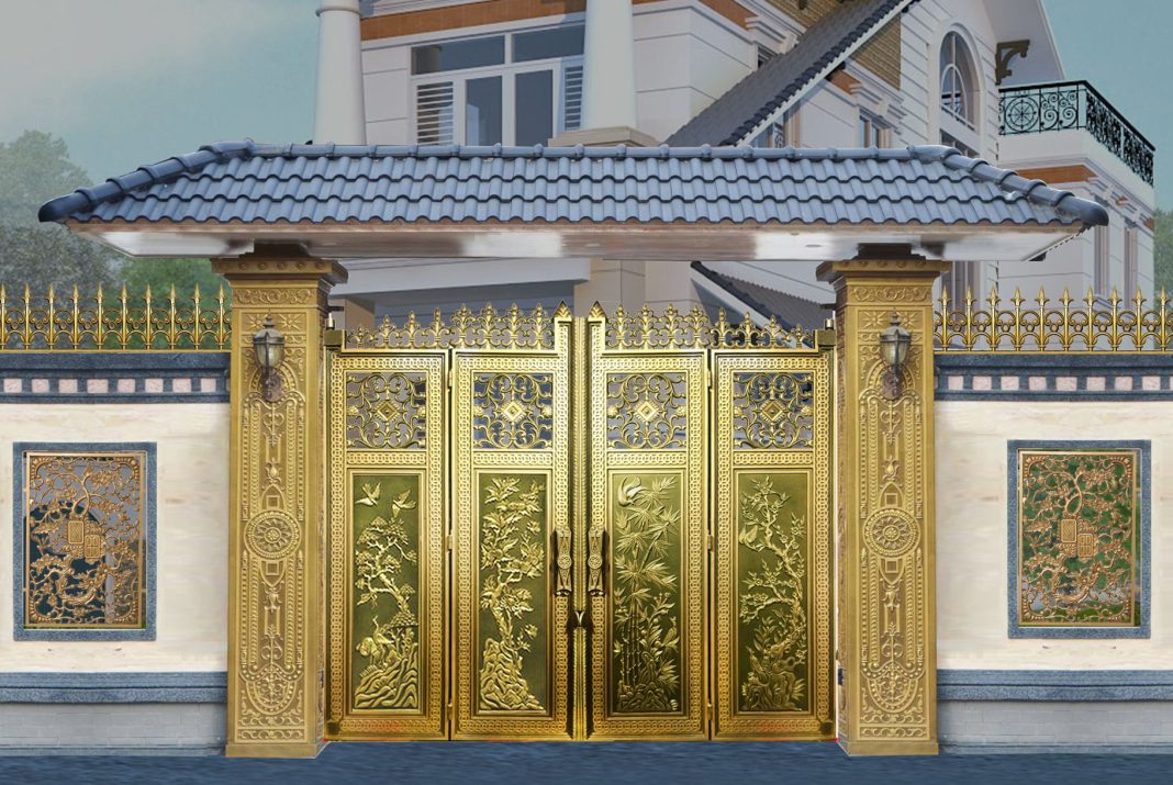 xuan-phuc Cổng nhôm đúc Long An