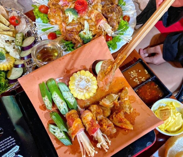 Quán nướng Happy - Ăn tối ở Quy Nhon