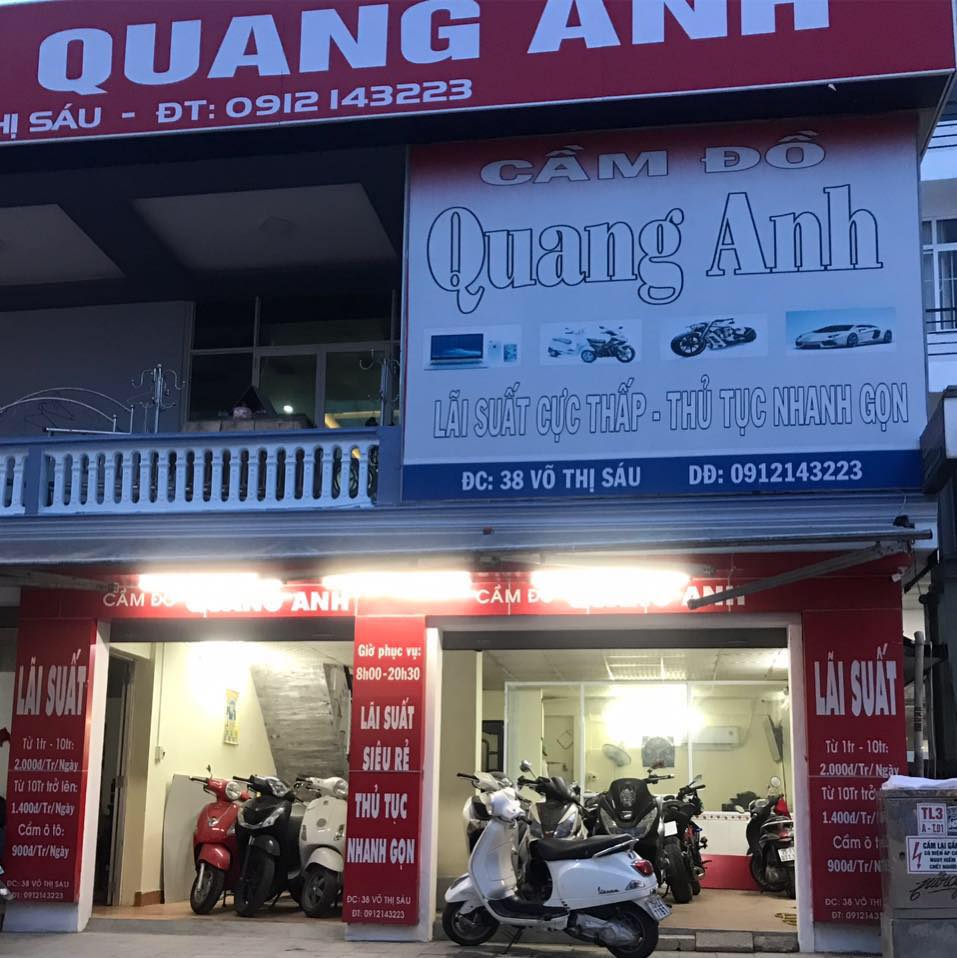 cầm đồ huế Quang Anh - dịch vụ cầm đồ Huế
