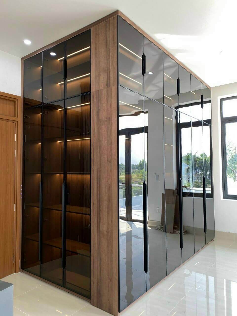 Cánh kính tủ áo Đà Nẵng Cánh kính Thịnh Phá