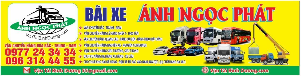 chành xe Tân Uyên Bình Dương Công Ty Ánh Ngọc Phát