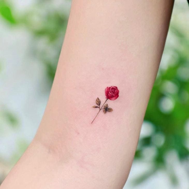 các hình xăm đẹp Hình xăm hoa