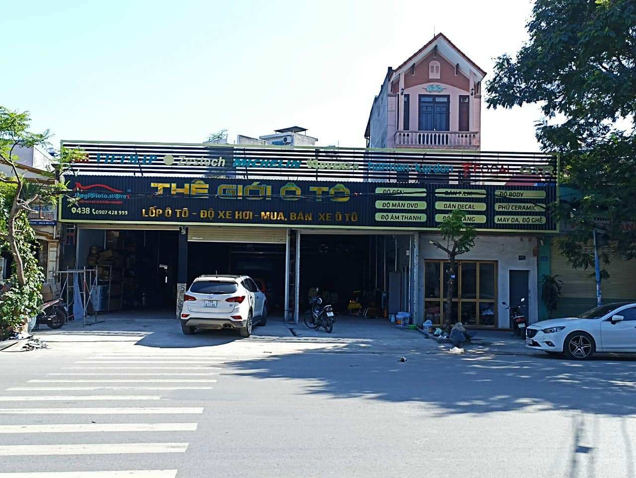 Dán Decal Ô Tô Hải Phòng Salon Thế giới Ô Tô