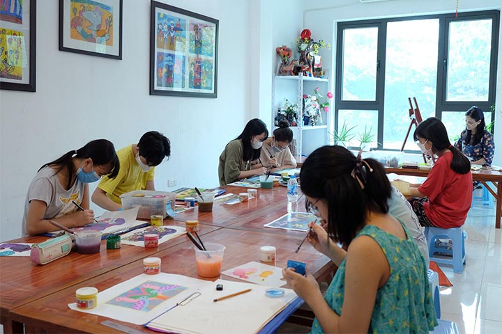 địa chỉ lớp học vẽ Đồng Nai Mây Art
