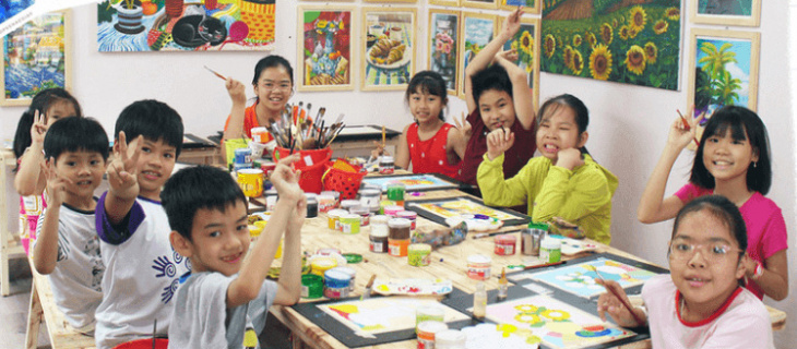 địa chỉ lớp học vẽ Đồng Nai Lớp nghệ thuật Petit