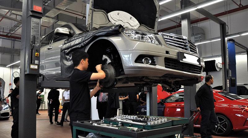 Gara sửa chữa ô tô Tuyên Quang Minh Kỳ