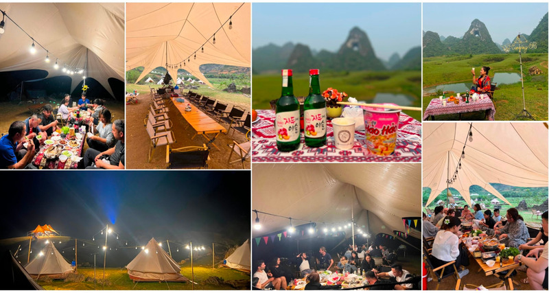 glamping cao bằng Đạt Camping Cao Bằng